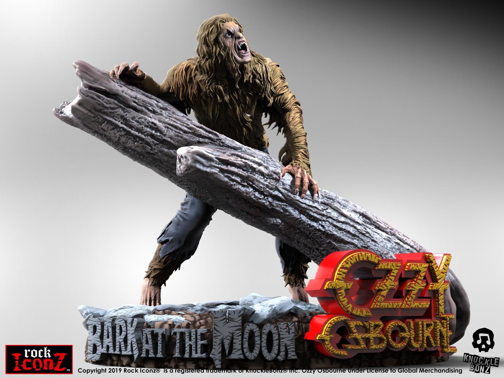 Ozzy Osbourne ‘Bark at the Moon’ KnuckleBonz Statue